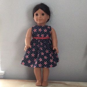 Handmade dress for 18” doll. Doll is not included